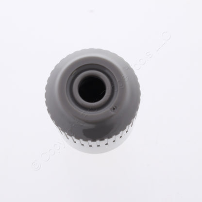 Bryant Hubbell Gray Industrial Straight Blade Plug Nema 5-15P 15A 125V 5266BGRY