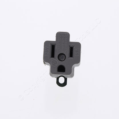 10 Bryant/Hubbell Plug-In 3-Prong Grounding Adapters 15A 125V 5272