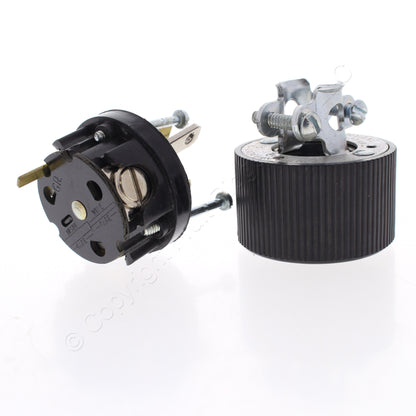 Hubbell/Bryant Straight Blade Male Plug 15A 347V Nema 24-15P Bulk 5856