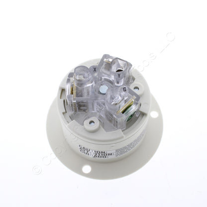 Bryant L9-20 Locking Flanged Inlet L9-20P Motor Base Plug 20A 600V 70920MB