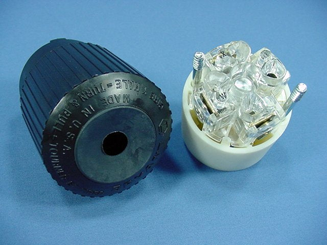 Hubbell Bryant L14-30R Twist Turn Locking Connector Plug 30A 125/250V 71430NC