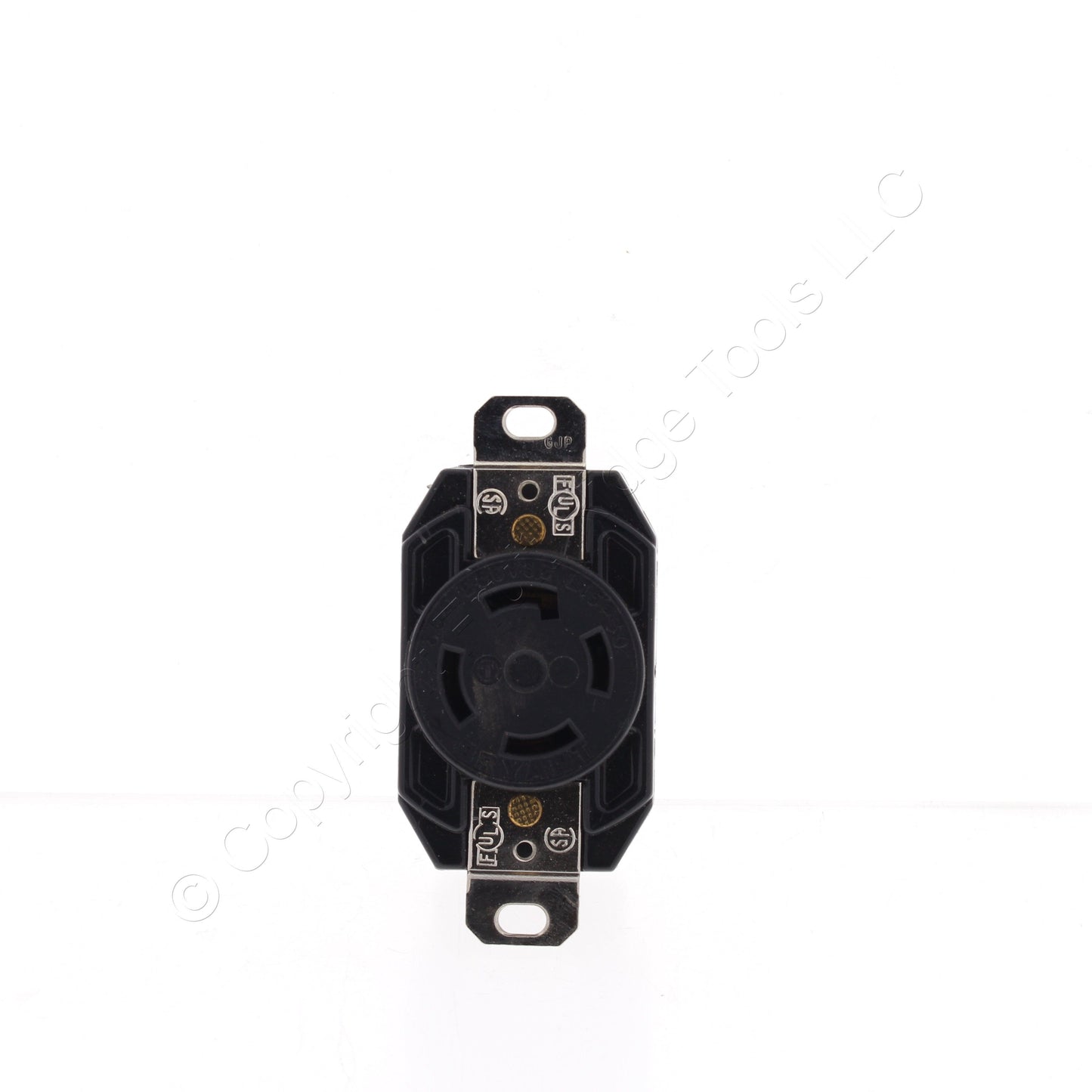 Hubbell Bryant Locking Receptacle Outlet L15-30R 30A 250V 3� 71530FRMB No Screws