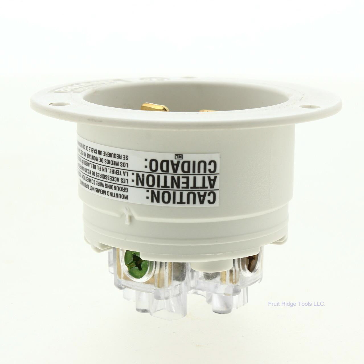 Bryant L15-30 Locking Flanged Inlet L15-30P Motor Base Plug 30A 250V 3� 71530MB