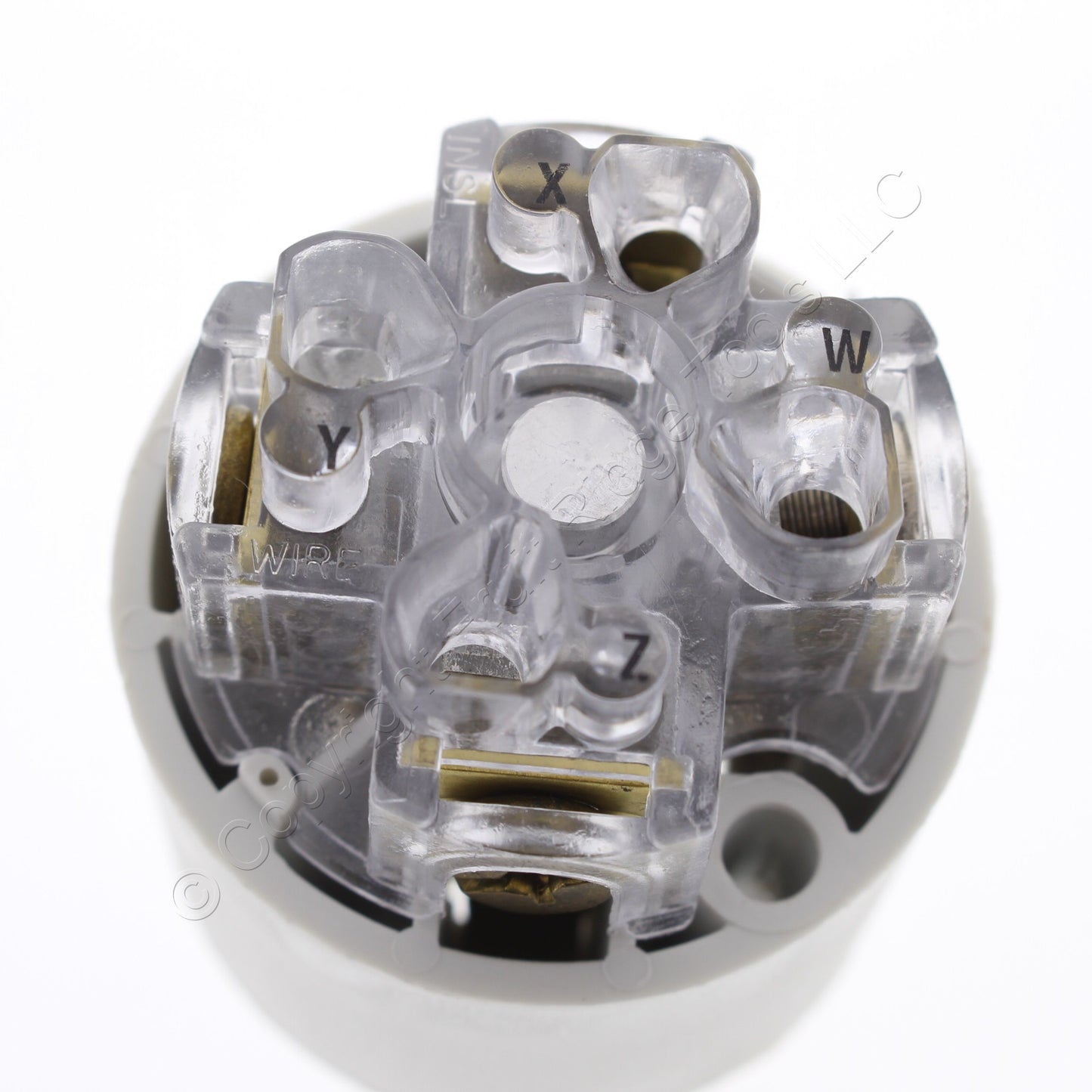 Hubbell Bryant Twist Turn Locking Connector L20-20R 20A 347/600V 3ØY 72020NC