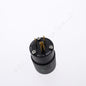 Bryant Hospital Grade Straight Blade Plug Nema 5-15P 15A 125V All Black 8266NPB