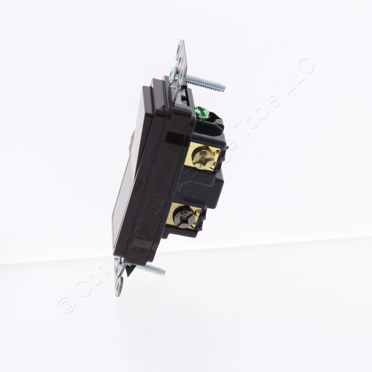 Hubbell Bryant 9803 Brown Industrial Decorator Rocker Switch 15A 3-Way 120/277V