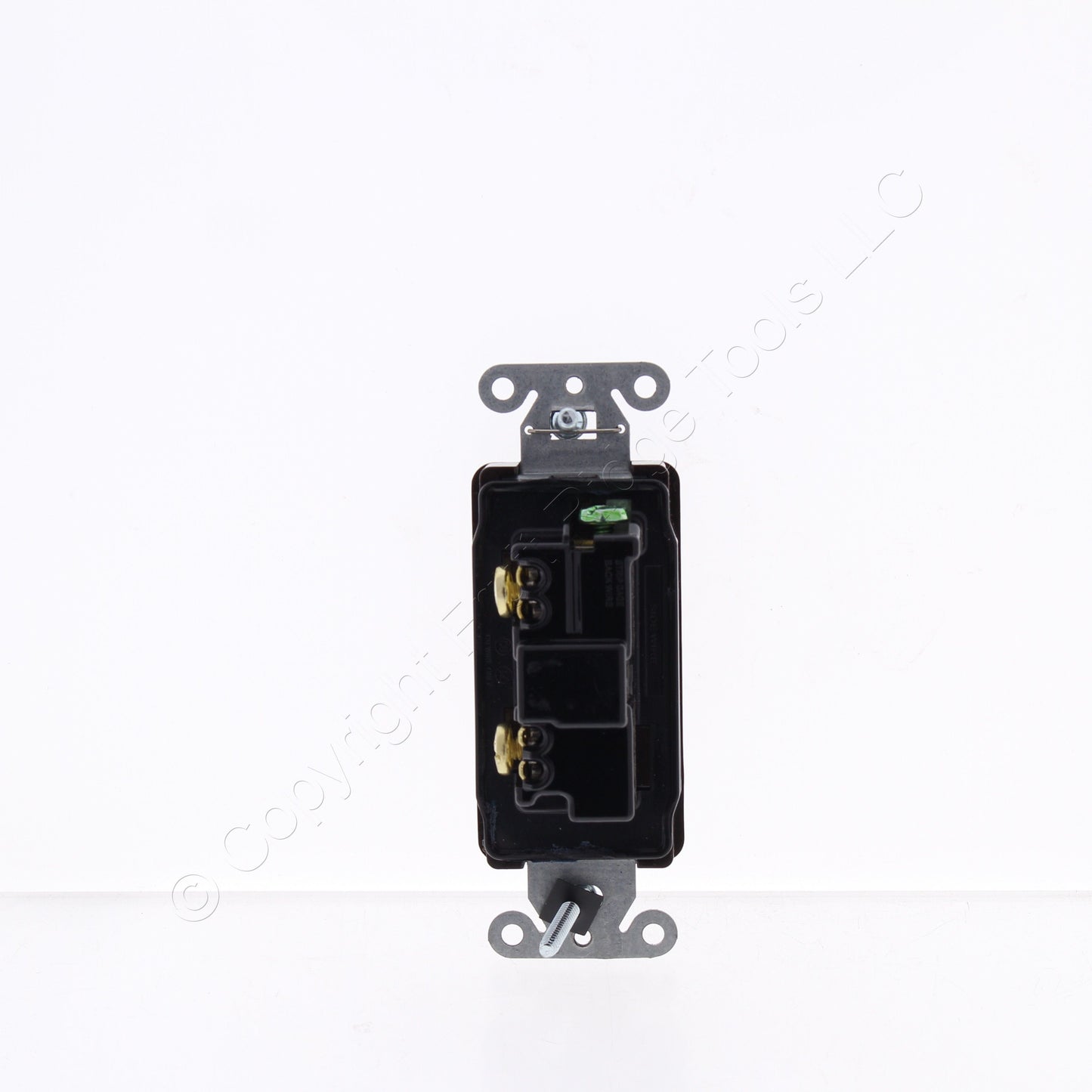 Hubbell Bryant 9901 Brown Industrial Rocker Switch 20A Single Pole 120/277V