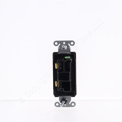 Hubbell Bryant 9901 Brown Industrial Rocker Switch 20A Single Pole 120/277V