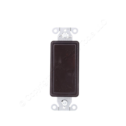 Hubbell Bryant 9903 Brown Industrial Decorator Rocker Switch 20A 3-Way 120/277V