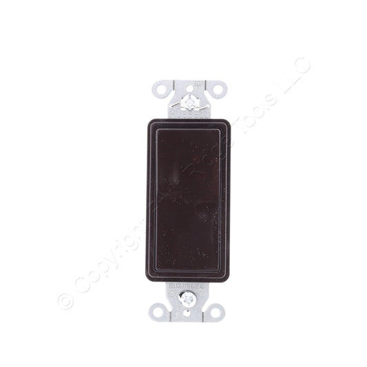 Hubbell Bryant 9903 Brown Industrial Decorator Rocker Switch 20A 3-Way 120/277V