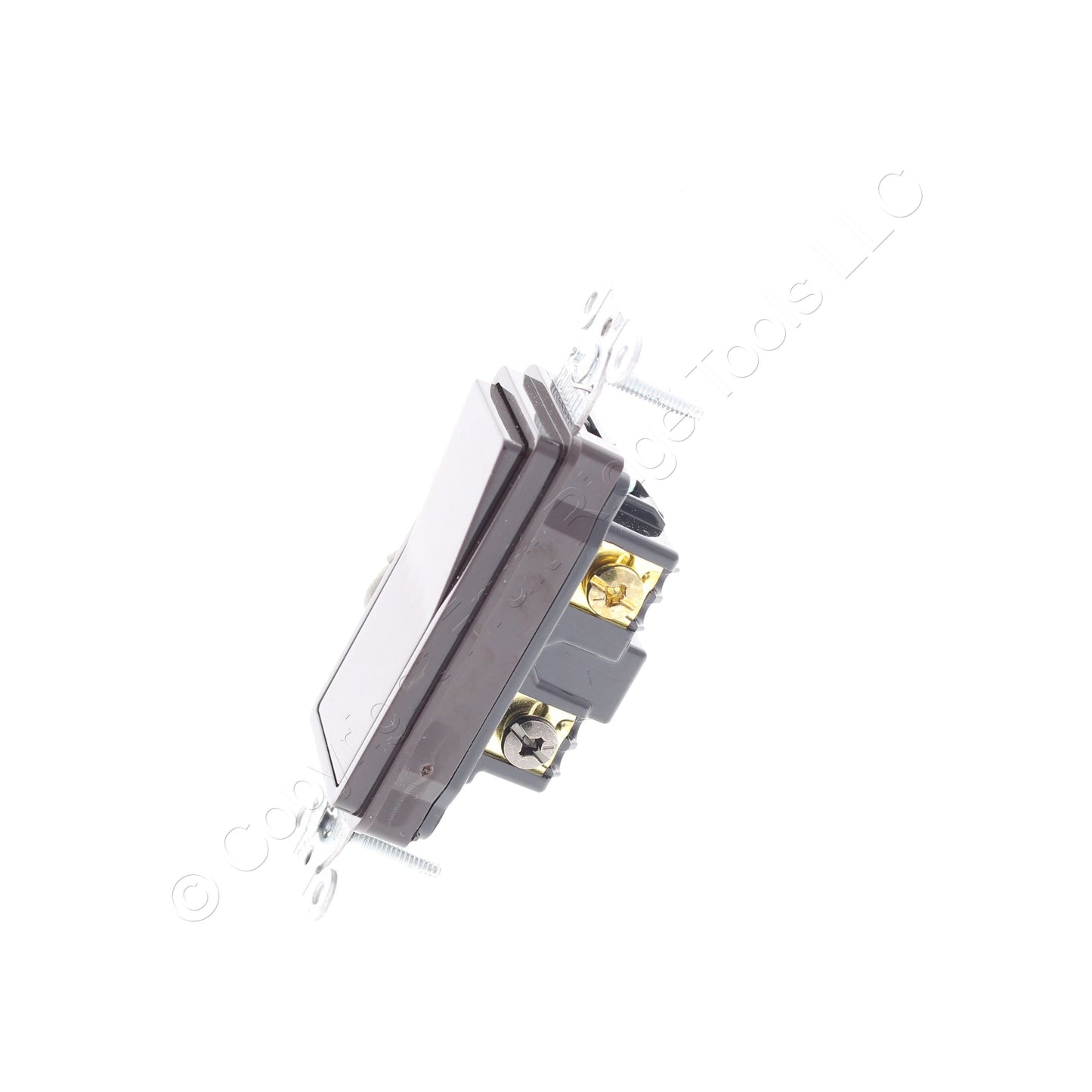 Hubbell Bryant 9903 Brown Industrial Decorator Rocker Switch 20A 3-Way 120/277V