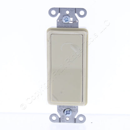 Hubbell Bryant 9903I Ivory Industrial Rocker Light Switch 20A 3-Way 120/277V