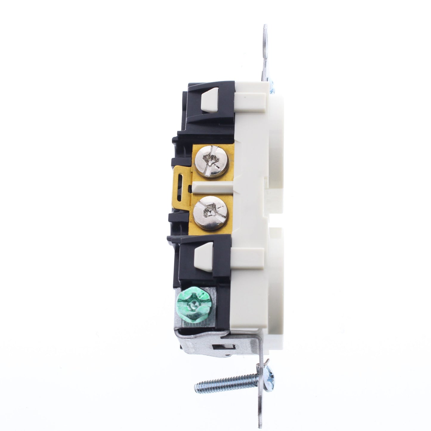 10 Bryant CBRS15LATR Light Almond Commercial TR Smooth Face 5-15R Duplex Outlets