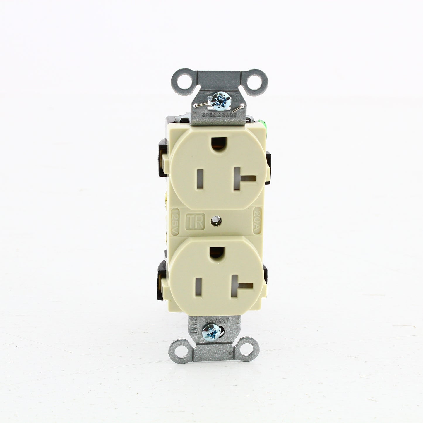 Bryant CBRS20LATR Lt Almond Commercial Tamper Resistant 5-20R Receptacles 10pcs