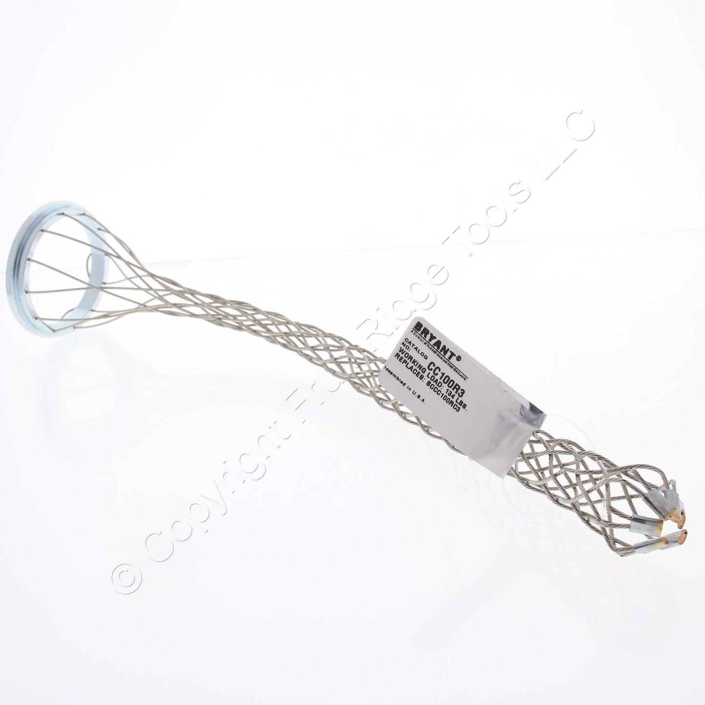 Bryant/Hubbell 3" Conduit Riser Grip Closed Mesh 1.0-1.24" Cable Cord CC100R3