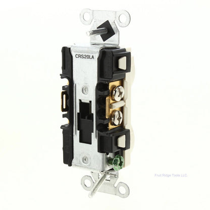 Bryant/Hubbell Lt Almond Commercial Outlet Duplex Receptacle 20A 125V CRS20LA
