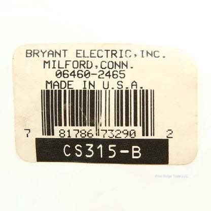 Bryant/Hubbell Brown 3-Way COMMERCIAL Grade Toggle Wall Light Switch 15A CS315-B