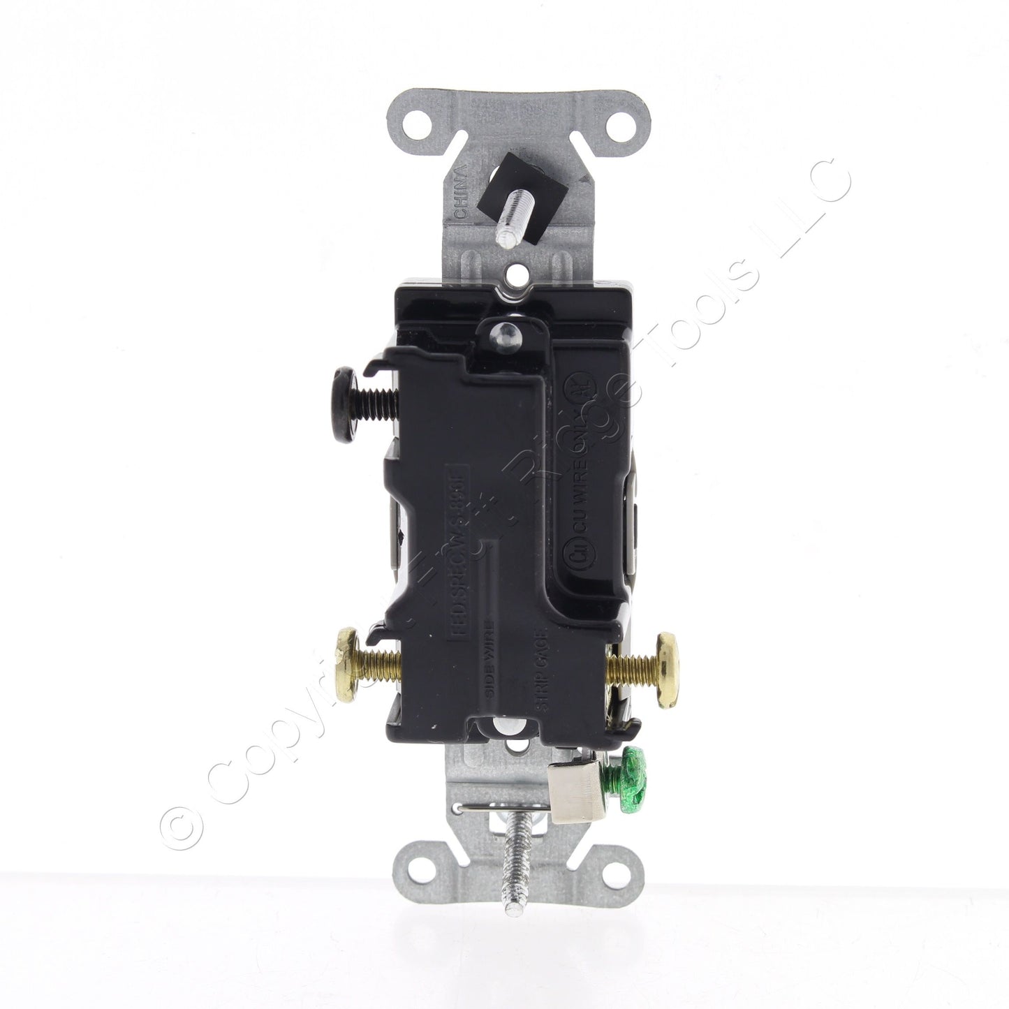 Hubbell Bryant CS320-BLA Lt Almond 3Way Commercial Grade Toggle Light Switch 20A