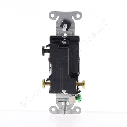 Hubbell Bryant CS320-BLA Lt Almond 3Way Commercial Grade Toggle Light Switch 20A