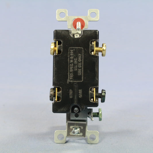 Bryant CSB420-BI Ivory Commercial Grade 4-Way Toggle Wall Light Switch 20A