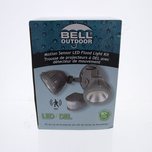 Bryant/Bell MS2FLGY Gray Motion Sensor LED Flood Light Kit 2K Lumens 26W 180�