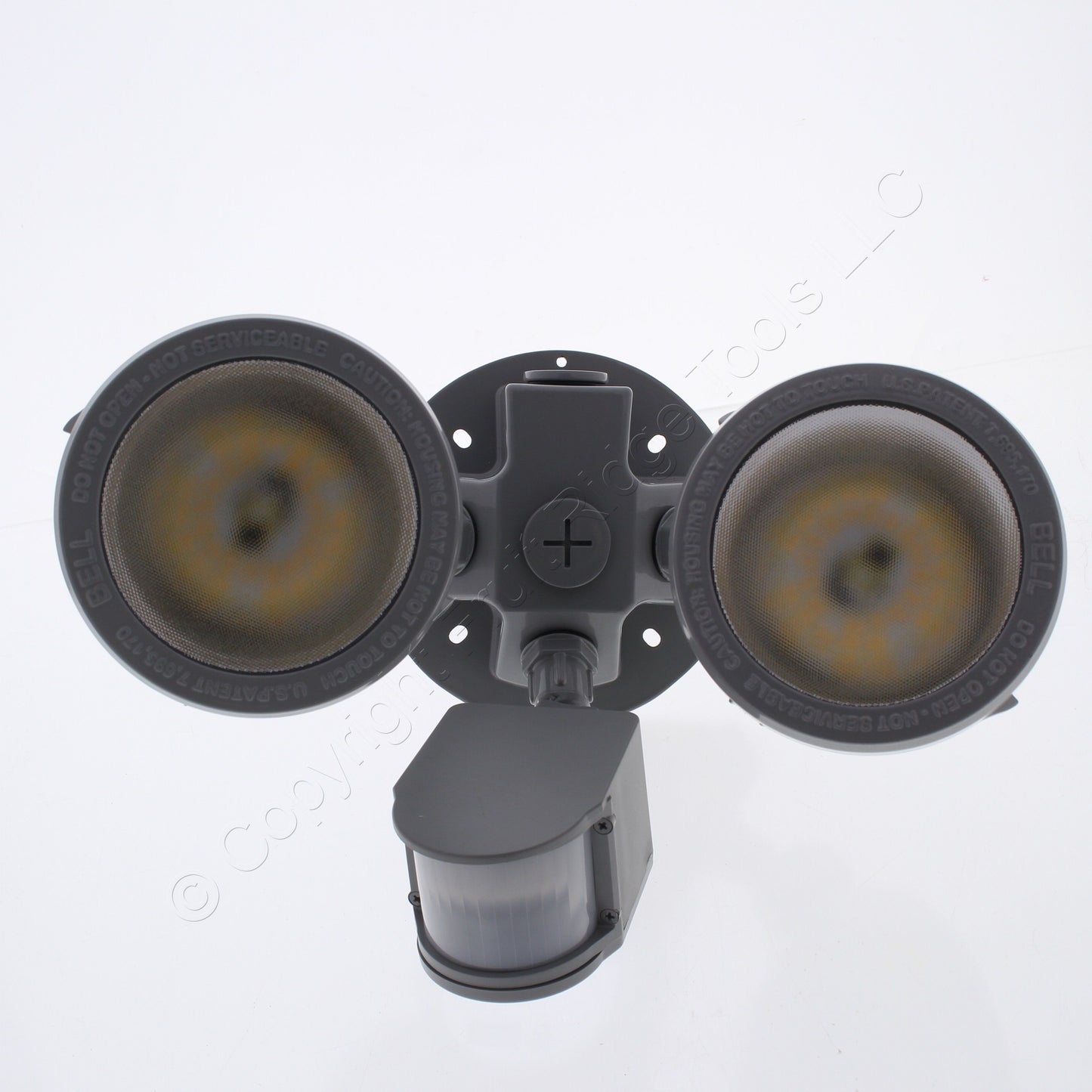 Bryant/Bell MS2FLGY Gray Motion Sensor LED Flood Light Kit 2K Lumens 26W 180�