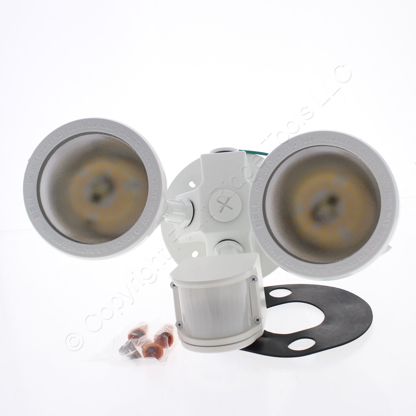 Bryant/Bell Motion Sensor LED Flood Light Kit White 2K Lumens 26W 180� MS2FLW