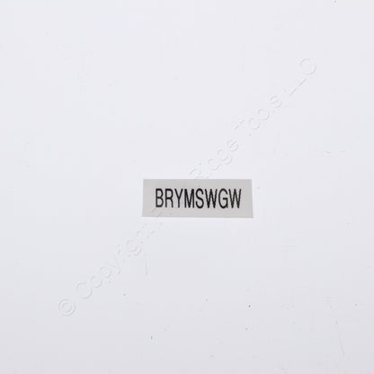 Bryant MSWGW Wire Cage Guard for Wall Mount Occupancy Motion Sensor