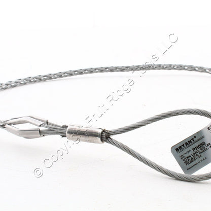 Bryant Cable Pulling Grip .50-.61" Closed Mesh Flexible Eye Heavy Duty PH050