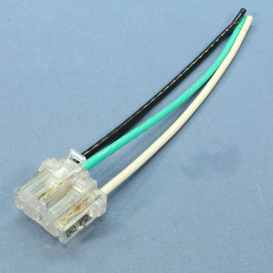 Bryant Quick-Tech Receptacle Pigtail Wiring Harness 6" Leads QT6R2