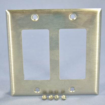 Bryant Standard 2G Non-Magnetic Stainless Steel Decorator Wallplate Cover S602D