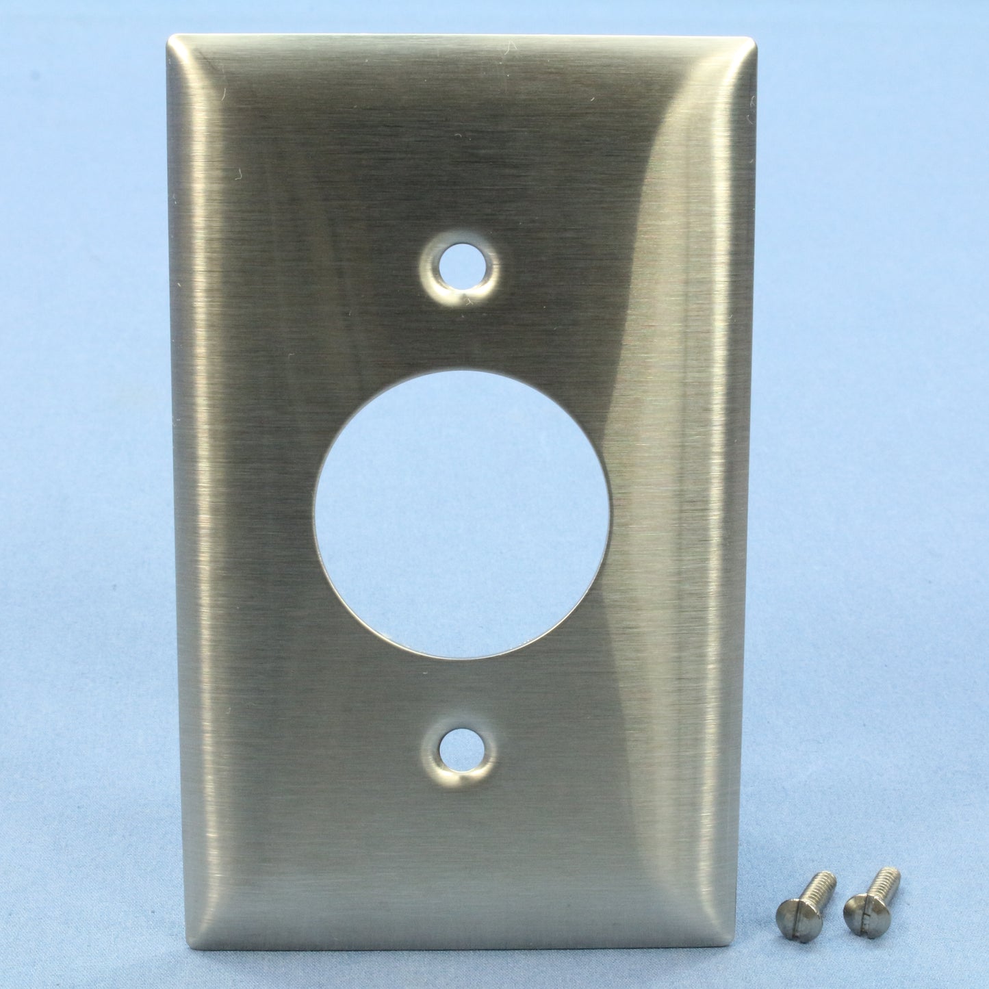Bryant S611 Non-Magnetic Stainless Steel 1-Gang 1.405 Receptacle Wallplate Cover