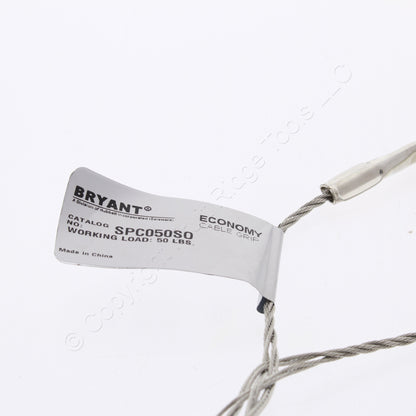 Bryant/Hubbell Cable Support Grip .50-.62" Closed Mesh Offset Eye SPC050SO
