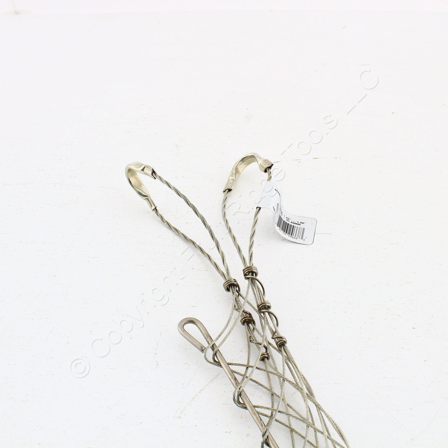 Bryant Cable Support Grip 1.25-1.49" Split Mesh Rod Close Double U Eye SPSR125DE