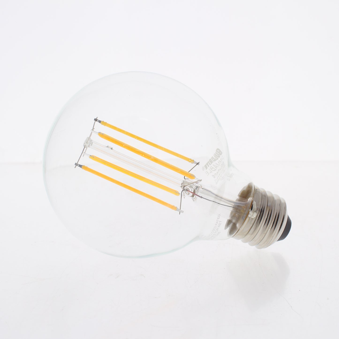 Bulbrite 776575 LED Globe Filament 120 Volt 7 Watt G25 Medium E26 2700K