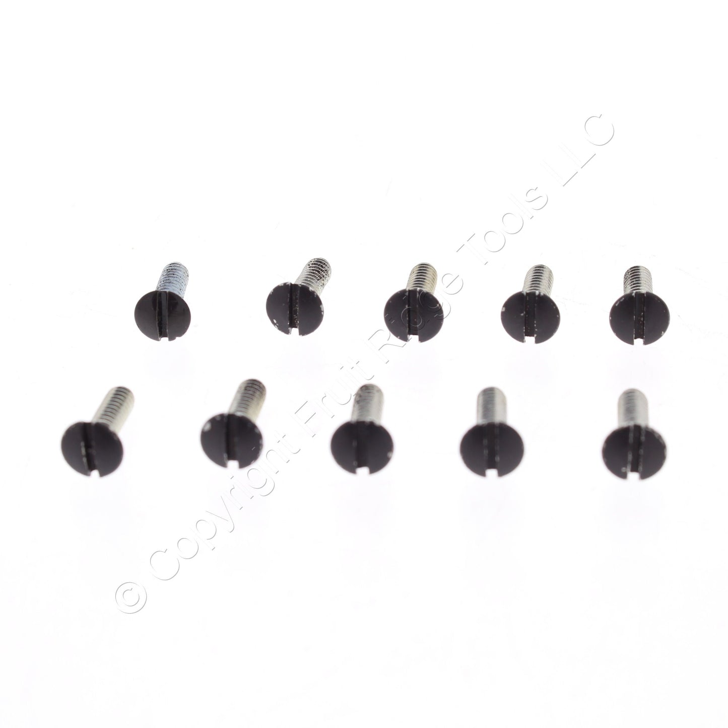 10-Pack Buchanan Brown Wallplate Short Wallplate Mounting Screws 73400
