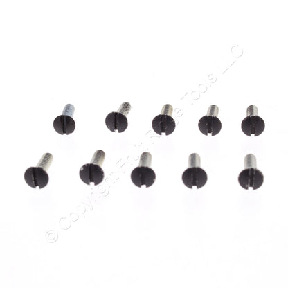10-Pack Buchanan Brown Wallplate Short Wallplate Mounting Screws 73400