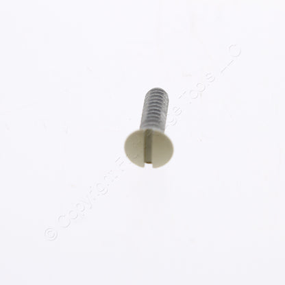 10 Buchanan Ivory Wallplate Screws 73402