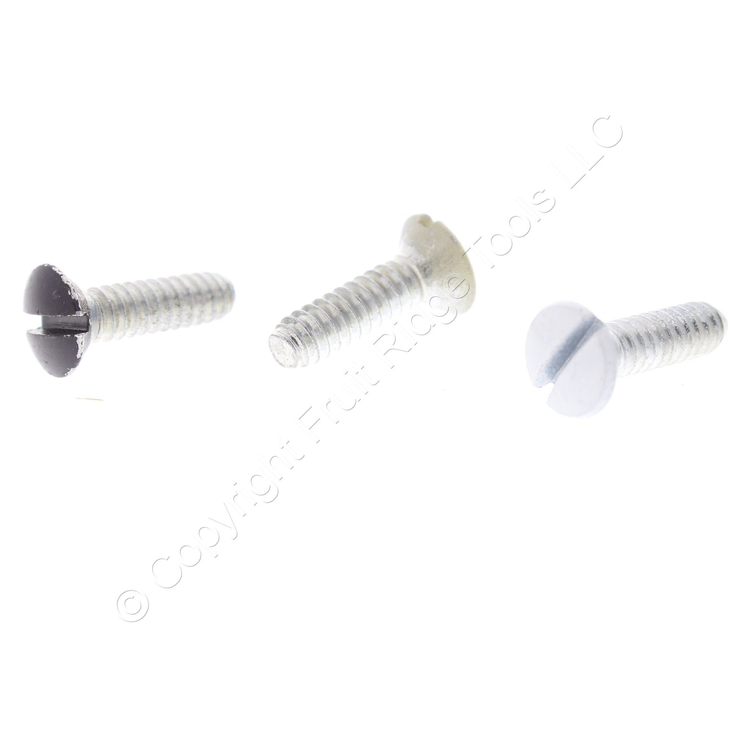 Buchanan 73403 Assortment Oval-Head Wallplate Screws 4 of each White Ivory Brown