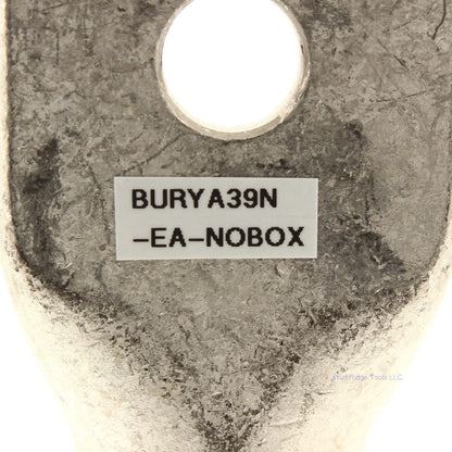 Burndy 1-Hole Hylug Conductor Long Barrel Uninsulated Compression 1/2" 750 kcmil