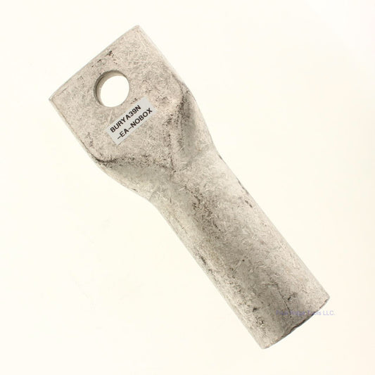 Burndy 1-Hole Hylug Conductor Long Barrel Uninsulated Compression 1/2" 750 kcmil