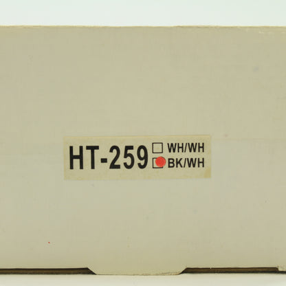Cal Lighting Black/White Track Head Low Voltage Light Fixture 120V HT-259-BK/WH