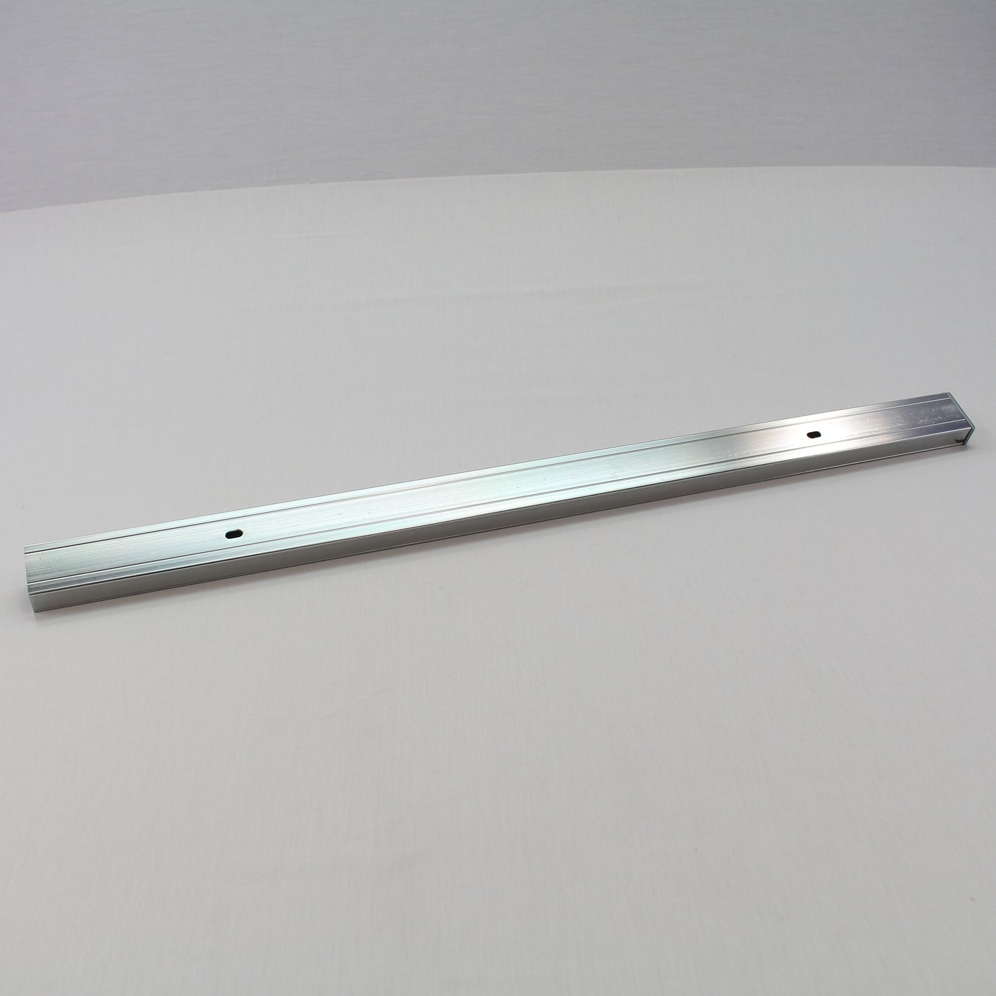 Cal Lighting 2' Brushed Steel Track Single Circuit 120V w/ One End Cap HT-270-BS