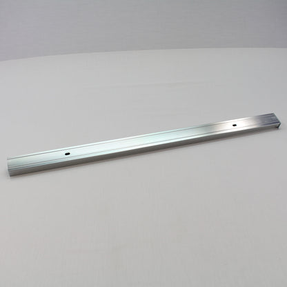 Cal Lighting 2' Brushed Steel Track Single Circuit 120V w/ One End Cap HT-270-BS