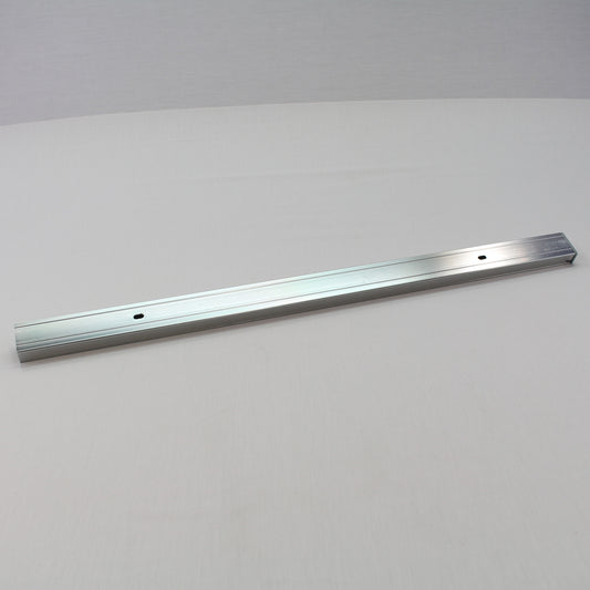 Cal Lighting 2' Brushed Steel Track Single Circuit 120V w/ One End Cap HT-270-BS
