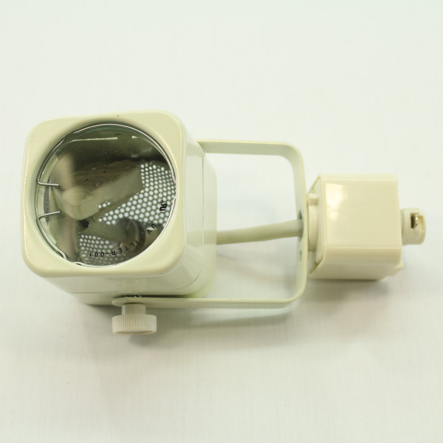 Cal Lighting White Pinhole Linear Square Head Ceiling Track Light Fixture HT-912