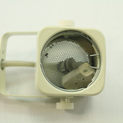 Cal Lighting White Pinhole Linear Square Head Ceiling Track Light Fixture HT-912