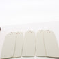 5pk Casablanca 99005 Ceiling Fan Blades 22" Cottage White/Matte Snow White