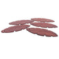 Casablanca Fan 99047 25" Outdoor 5-Piece Blade Set Tropical Carved Walnut Finish