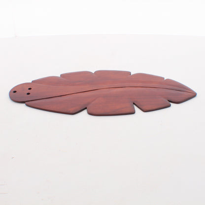Casablanca Fan 99047 25" Outdoor 5-Piece Blade Set Tropical Carved Walnut Finish